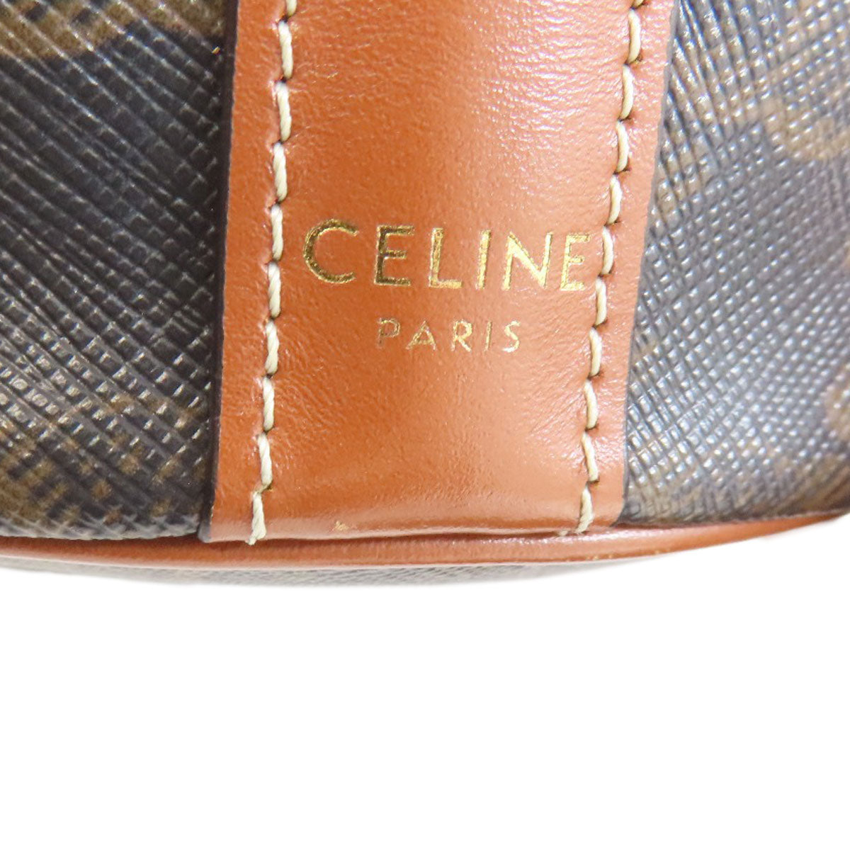CELINE   Shoulder Bag Long Shoulder Macadam PVC Ladies