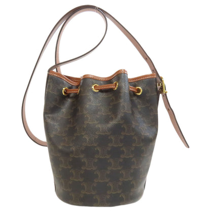 CELINE   Shoulder Bag Long Shoulder Macadam PVC Ladies