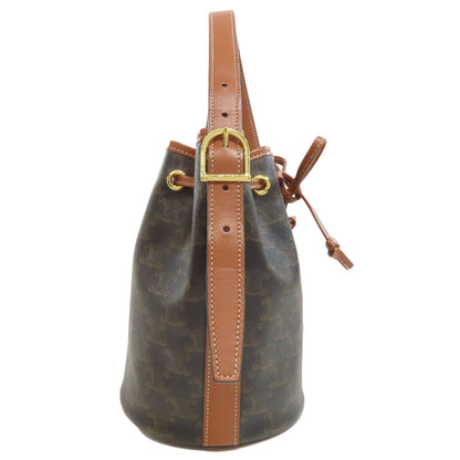 CELINE   Shoulder Bag Long Shoulder Macadam PVC Ladies