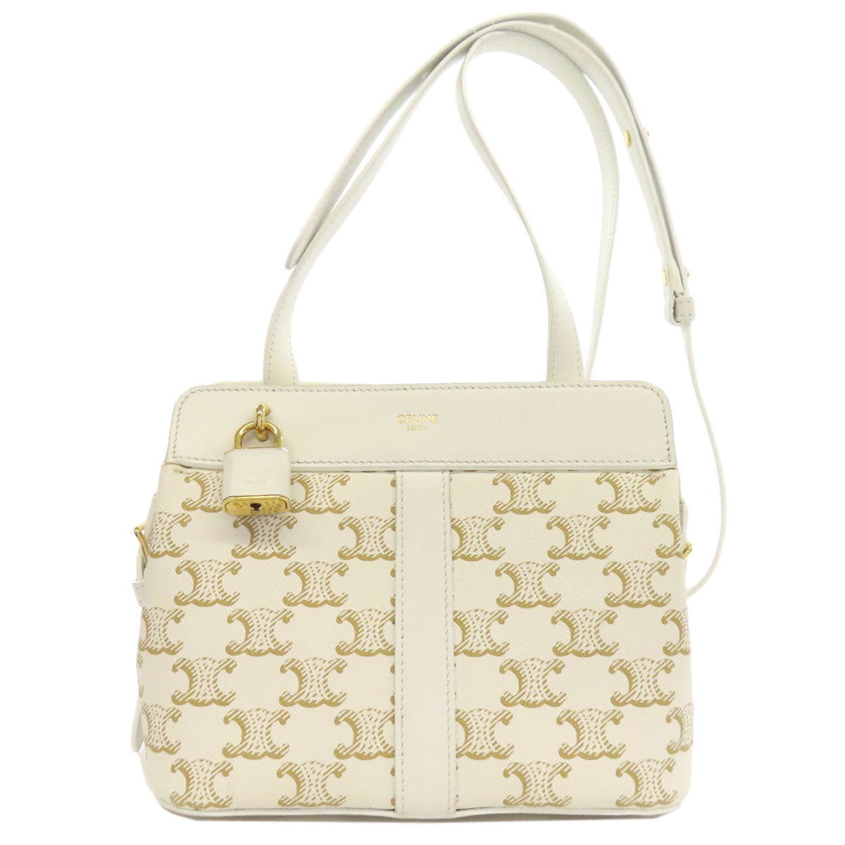 セリーヌ トリオンフ ショルダーバッグ PVC レディース 【中古】【CELINE】