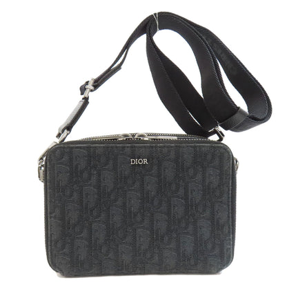 CHRISTIAN DIOR Oblique Shoulder Bag Canvas Ladies [Used]