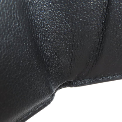 BALENCIAGA 594312 Logo tri-fold wallet Bifold Wallet with Coin Pocket Leather Ladies [Used]