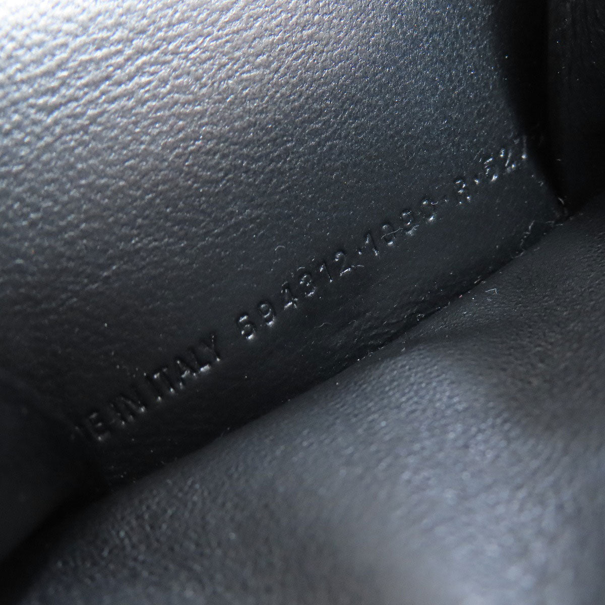 BALENCIAGA 594312 Logo tri-fold wallet Bifold Wallet with Coin Pocket Leather Ladies [Used]