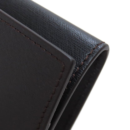 Dunhill logo coin purse Leather mens [Used]