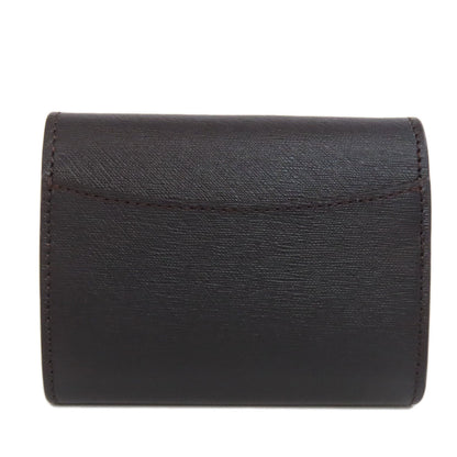 Dunhill logo coin purse Leather mens [Used]