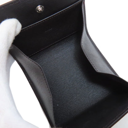 Dunhill logo coin purse Leather mens [Used]