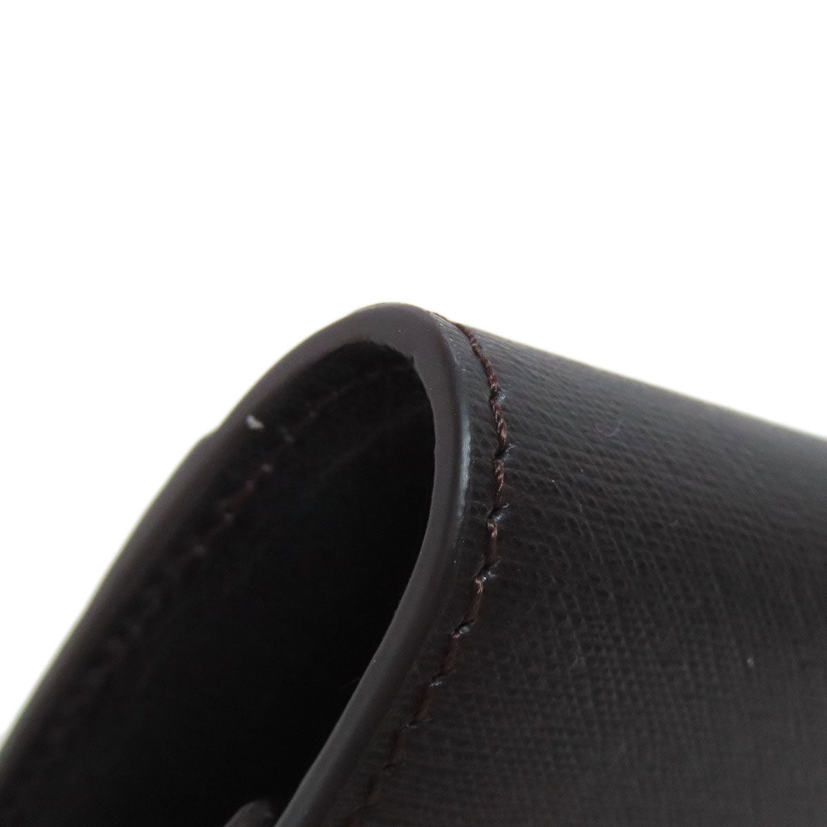 Dunhill logo coin purse Leather mens [Used]