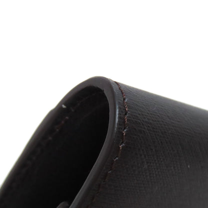 Dunhill logo coin purse Leather mens [Used]