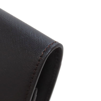 Dunhill logo coin purse Leather mens [Used]