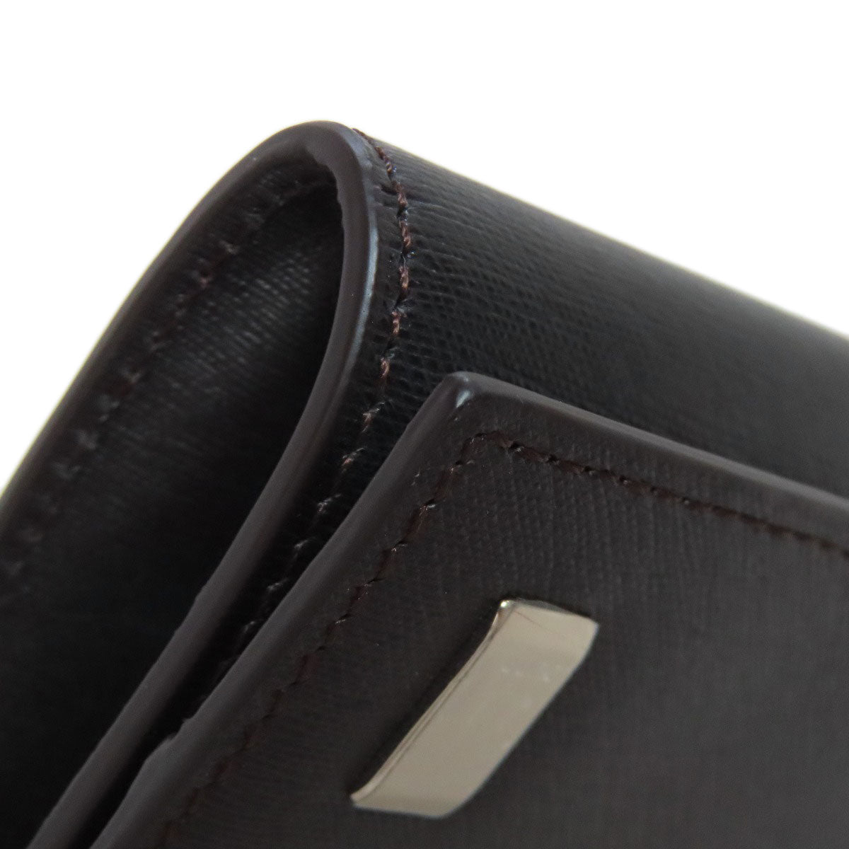 Dunhill logo coin purse Leather mens [Used]