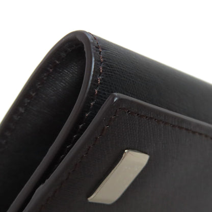 Dunhill logo coin purse Leather mens [Used]