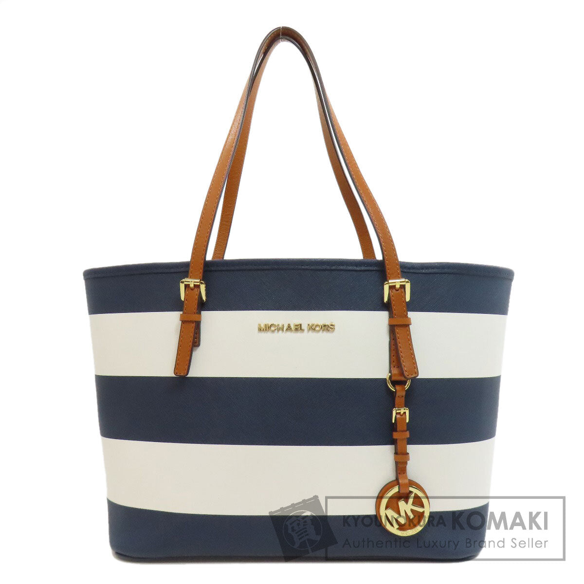Michael Kors   Tote Bag border Leather Ladies