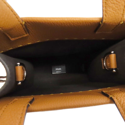 FENDI GoTo Shopper Small 2WAY Handbag Calf Ladies [Used]