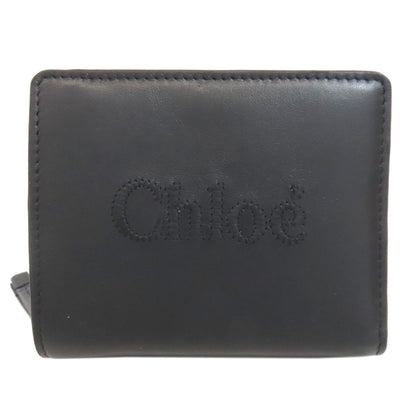 CHLOE Sense Compact Wallet Bifold Wallet with Coin Pocket Calf Ladies [Used]
