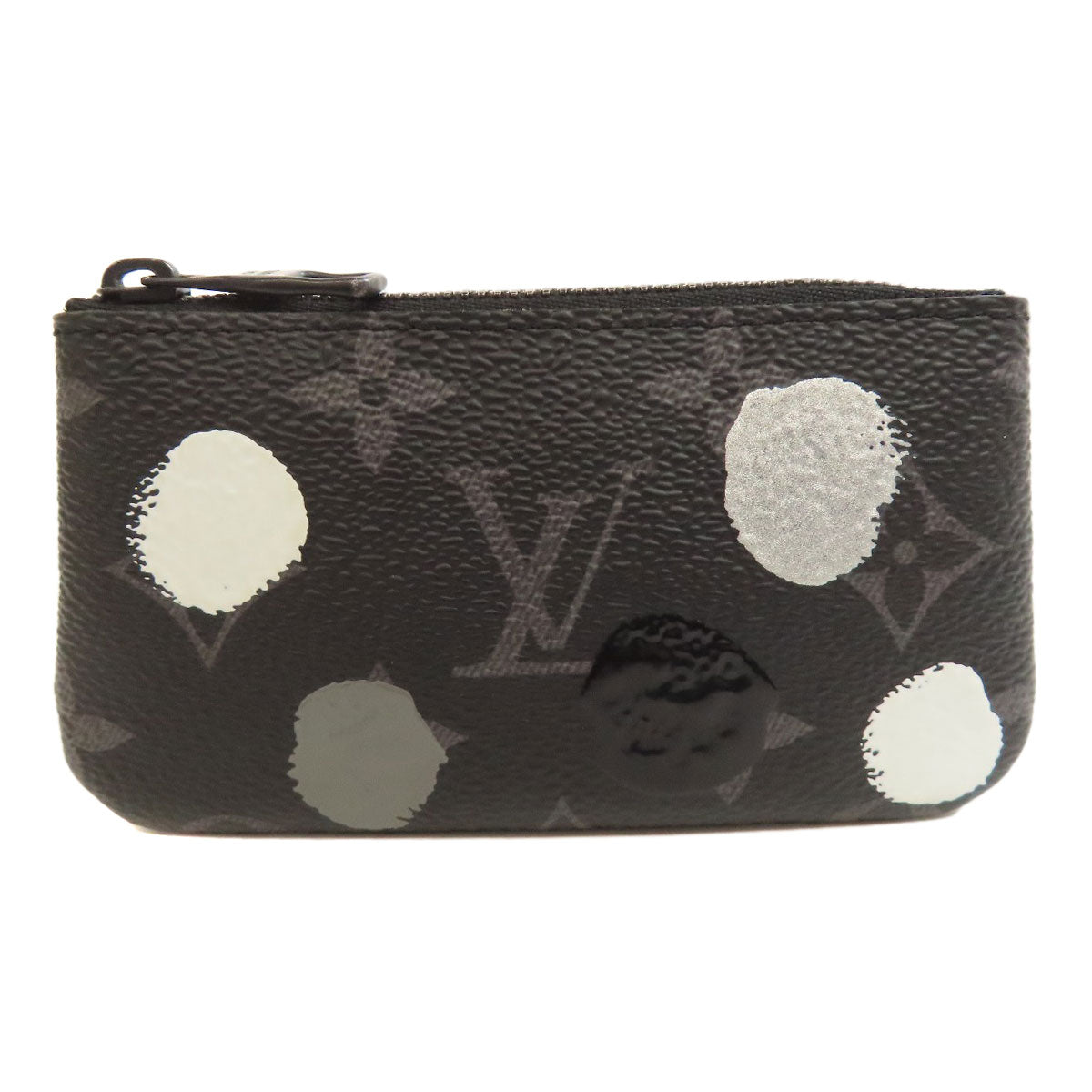 LOUIS VUITTON  M81929 key holder  Pochette Cle collaboration with Yayoi Kusama Monogram Eclipse mens