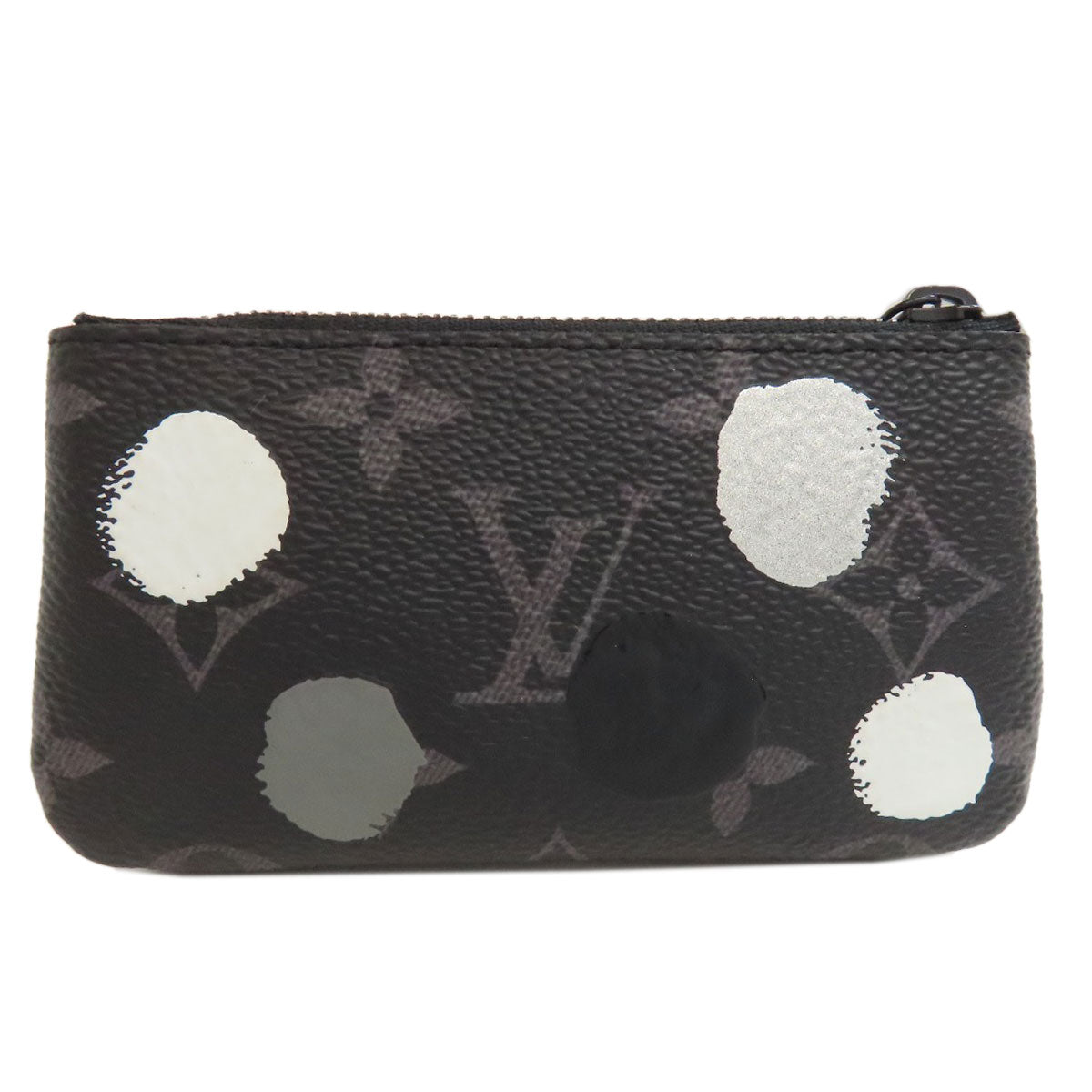 LOUIS VUITTON  M81929 key holder  Pochette Cle collaboration with Yayoi Kusama Monogram Eclipse mens