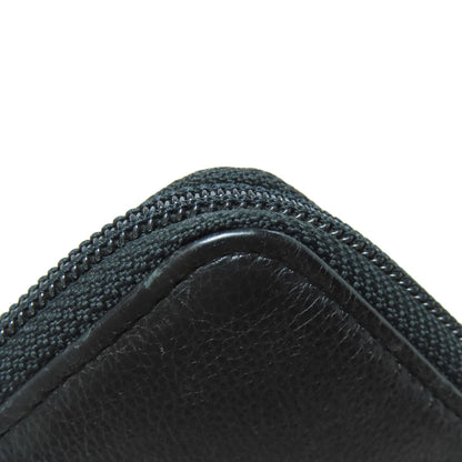 CHANEL Zip Around COCO Mark GoldHardware Long wallet (with coin pocket) Calf Ladies [Used]