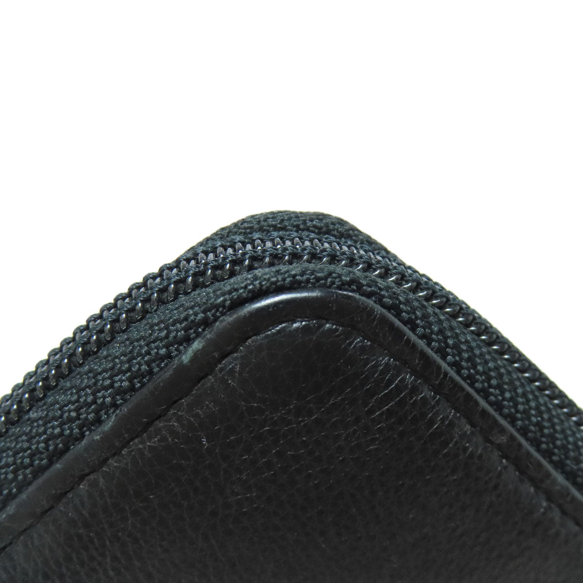 CHANEL Zip Around COCO Mark GoldHardware Long wallet (with coin pocket) Calf Ladies [Used]