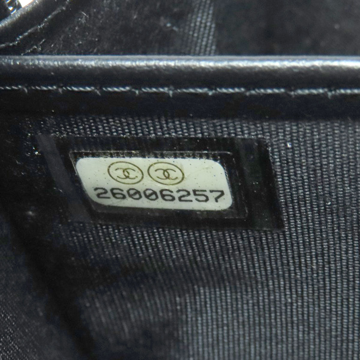 CHANEL Zip Around COCO Mark GoldHardware Long wallet (with coin pocket) Calf Ladies [Used]