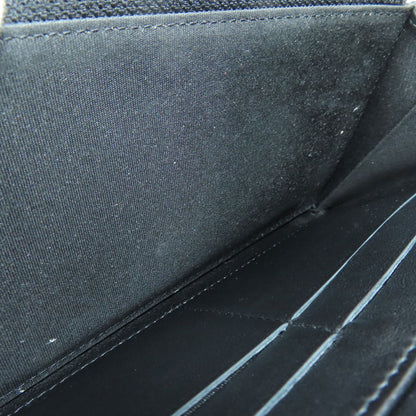 CHANEL Zip Around COCO Mark GoldHardware Long wallet (with coin pocket) Calf Ladies [Used]