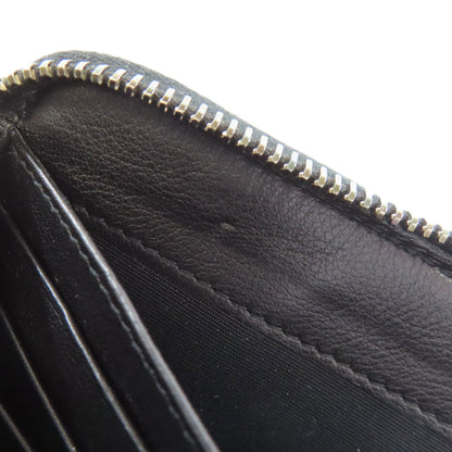 CHRISTIAN DIOR Long zip wallet oblique Trotter pattern Long wallet (with coin pocket) Canvas Ladies [Used]