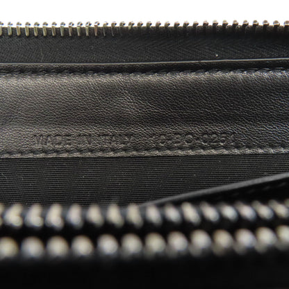 CHRISTIAN DIOR Long zip wallet oblique Trotter pattern Long wallet (with coin pocket) Canvas Ladies [Used]