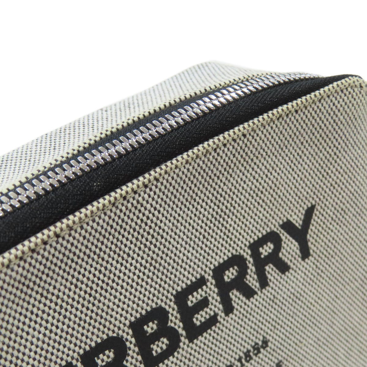 BURBERRY logo Shoulder Bag Canvas Ladies [Used]