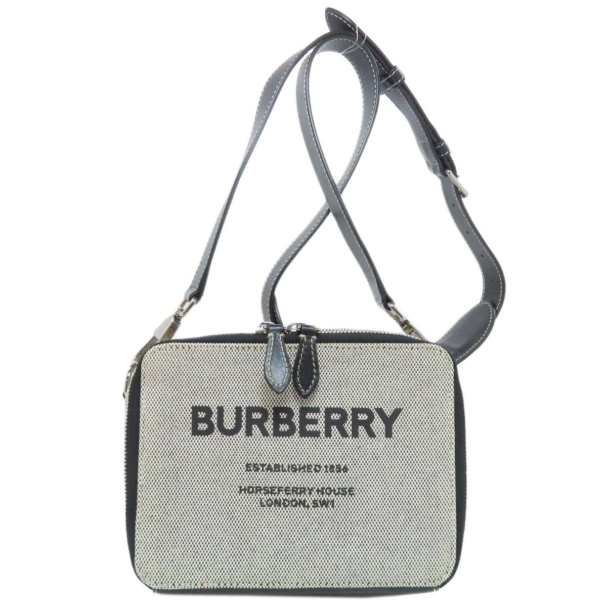 BURBERRY logo Shoulder Bag Canvas Ladies [Used]