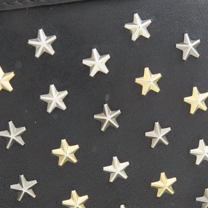 Jimmy Choo Star motif studs Shoulder Bag Leather Ladies [Used]