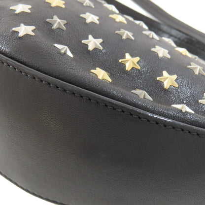 Jimmy Choo Star motif studs Shoulder Bag Leather Ladies [Used]