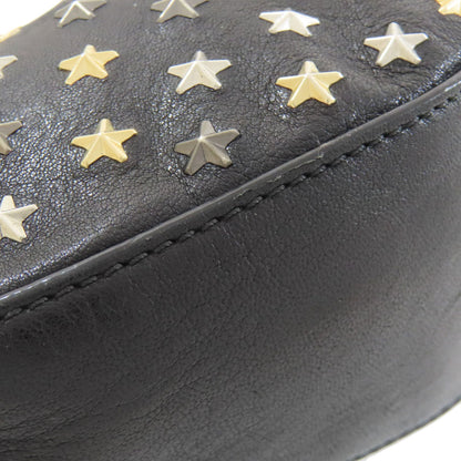 Jimmy Choo Star motif studs Shoulder Bag Leather Ladies [Used]