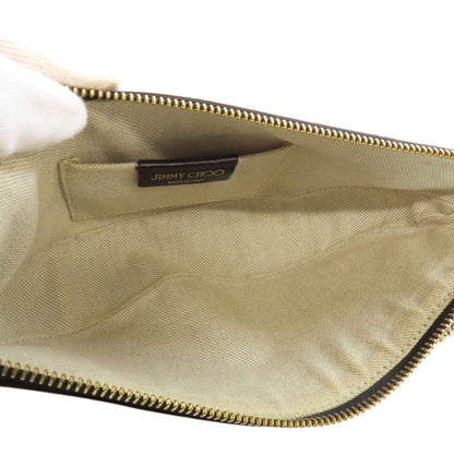 Jimmy Choo Star motif studs Shoulder Bag Leather Ladies [Used]