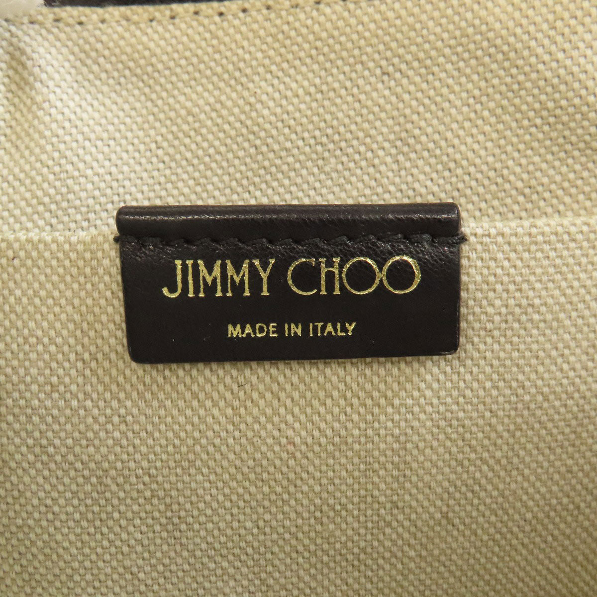 Jimmy Choo Star motif studs Shoulder Bag Leather Ladies [Used]