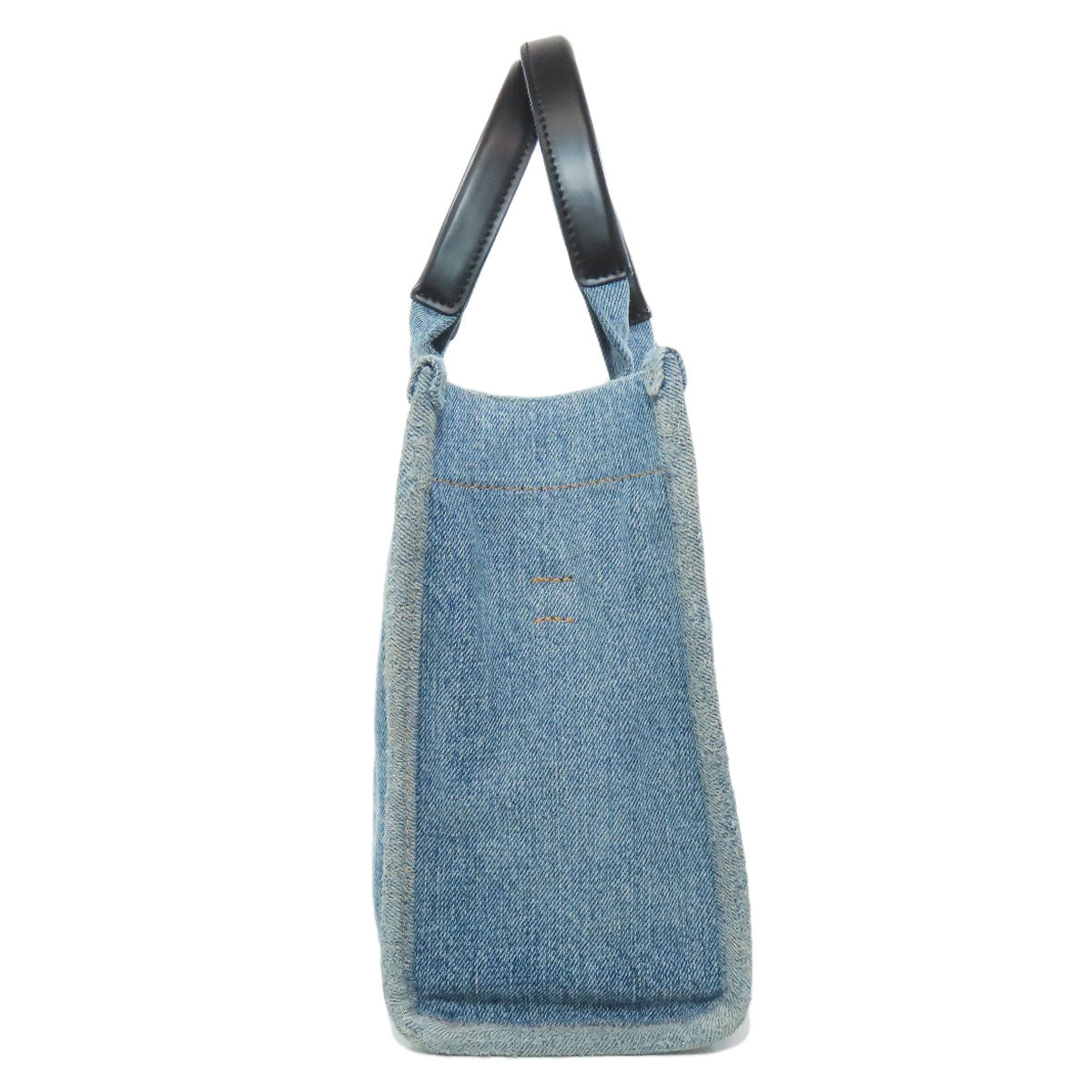 BALENCIAGA 671402 Hardware Small 2WAY Handbag Denim Ladies [Used]