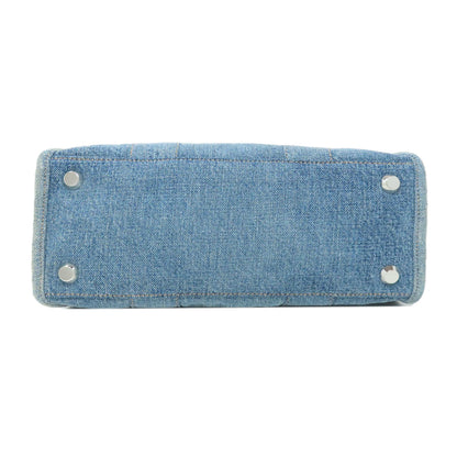 BALENCIAGA 671402 Hardware Small 2WAY Handbag Denim Ladies [Used]
