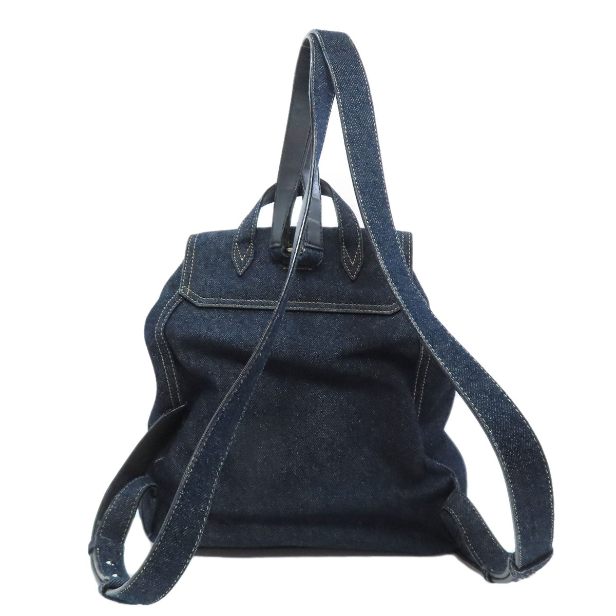 Jimmy Choo logo Hip bag, waist bag Denim Ladies [Used]