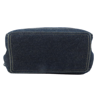 Jimmy Choo logo Hip bag, waist bag Denim Ladies [Used]