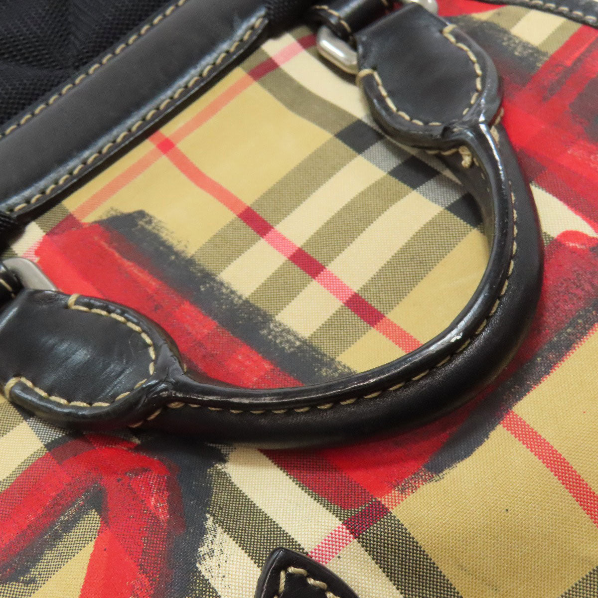 BURBERRY Graffiti Backpack Â· Daypack Nylon Ladies [Used]