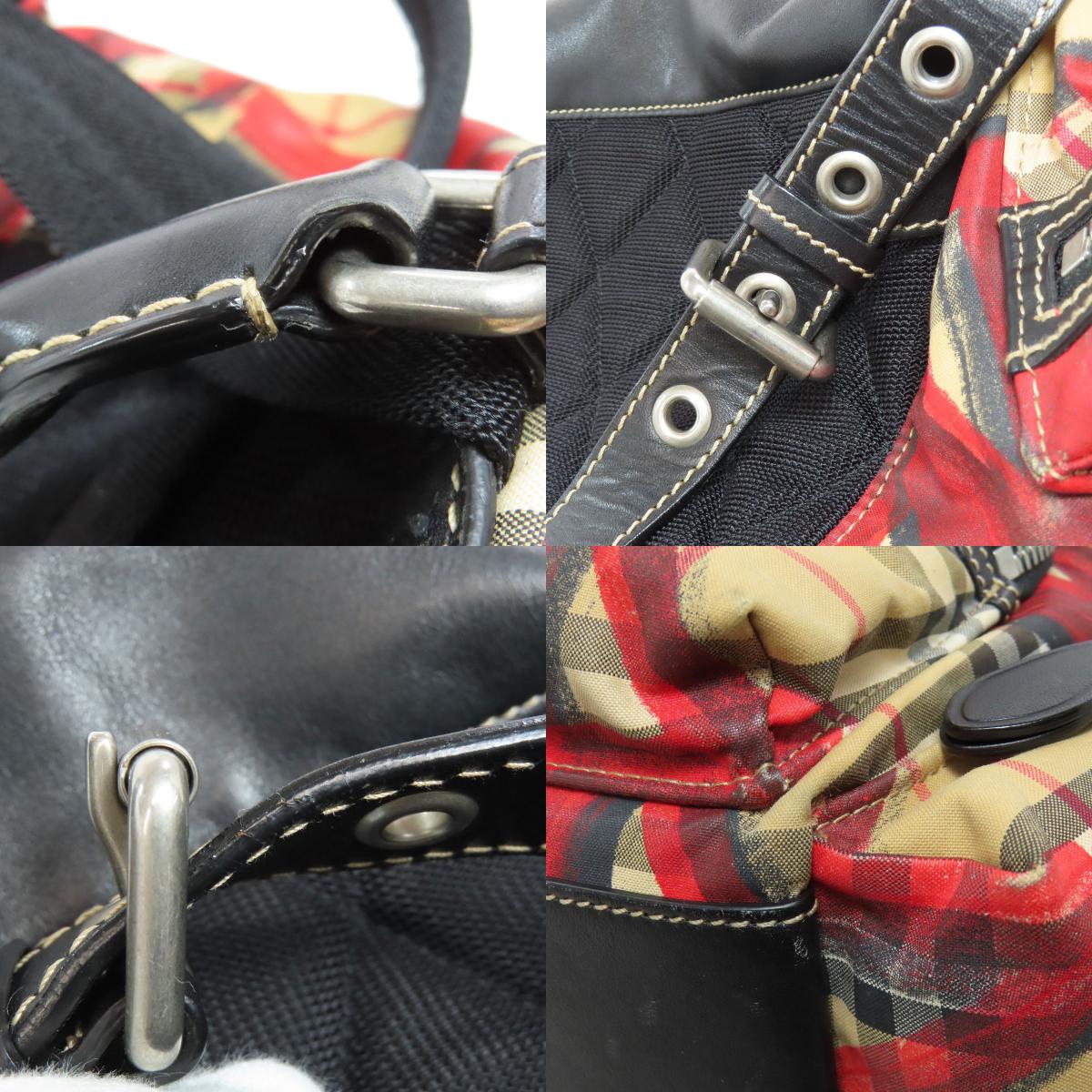 BURBERRY Graffiti Backpack Â· Daypack Nylon Ladies [Used]