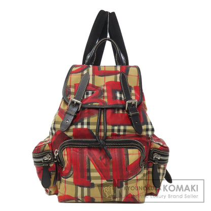 BURBERRY Graffiti Backpack Â· Daypack Nylon Ladies [Used]