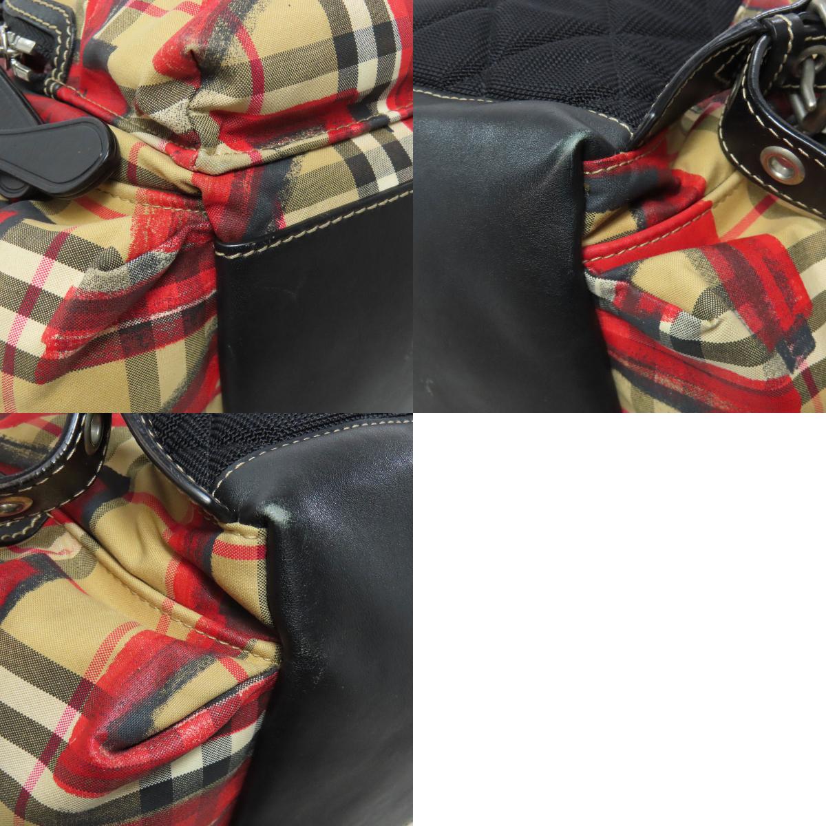 BURBERRY Graffiti Backpack Â· Daypack Nylon Ladies [Used]