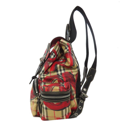 BURBERRY Graffiti Backpack Â· Daypack Nylon Ladies [Used]