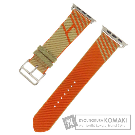 HERMES Belt parts Apple Watch 1.8" Watches Nylon/SV Ladies