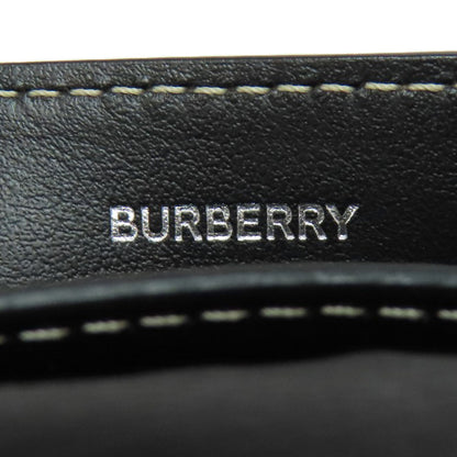 BURBERRY logo Bifold Wallet with Coin Pocket Canvas Ladies [Used]