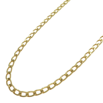 CHRISTIAN DIOR Curb chain Necklace Metal Ladies [Used]