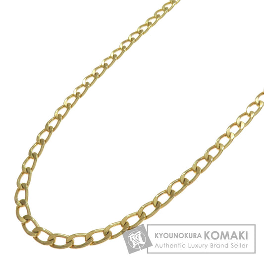 CHRISTIAN DIOR Curb chain Necklace Metal Ladies [Used]