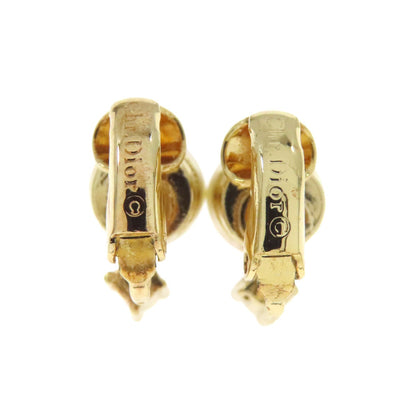 CHRISTIAN DIOR Fake pearl earring Metal Ladies [Used]