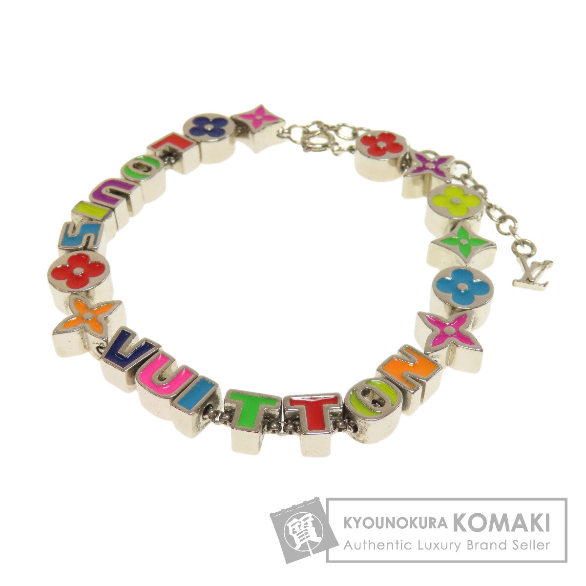 LOUIS VUITTON  MP3282 Bracelet Bracelet Monogram Party Metal Ladies