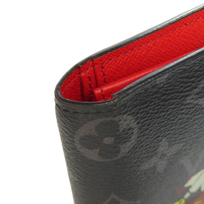 LOUIS VUITTON  M80931 Long wallet (with coin pocket) Portefeiulle Brothers Trunk Rocket Monogram Eclipse mens