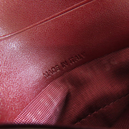 CARTIER Must Line Bifold Wallet with Coin Pocket Leather Ladies [Used]
